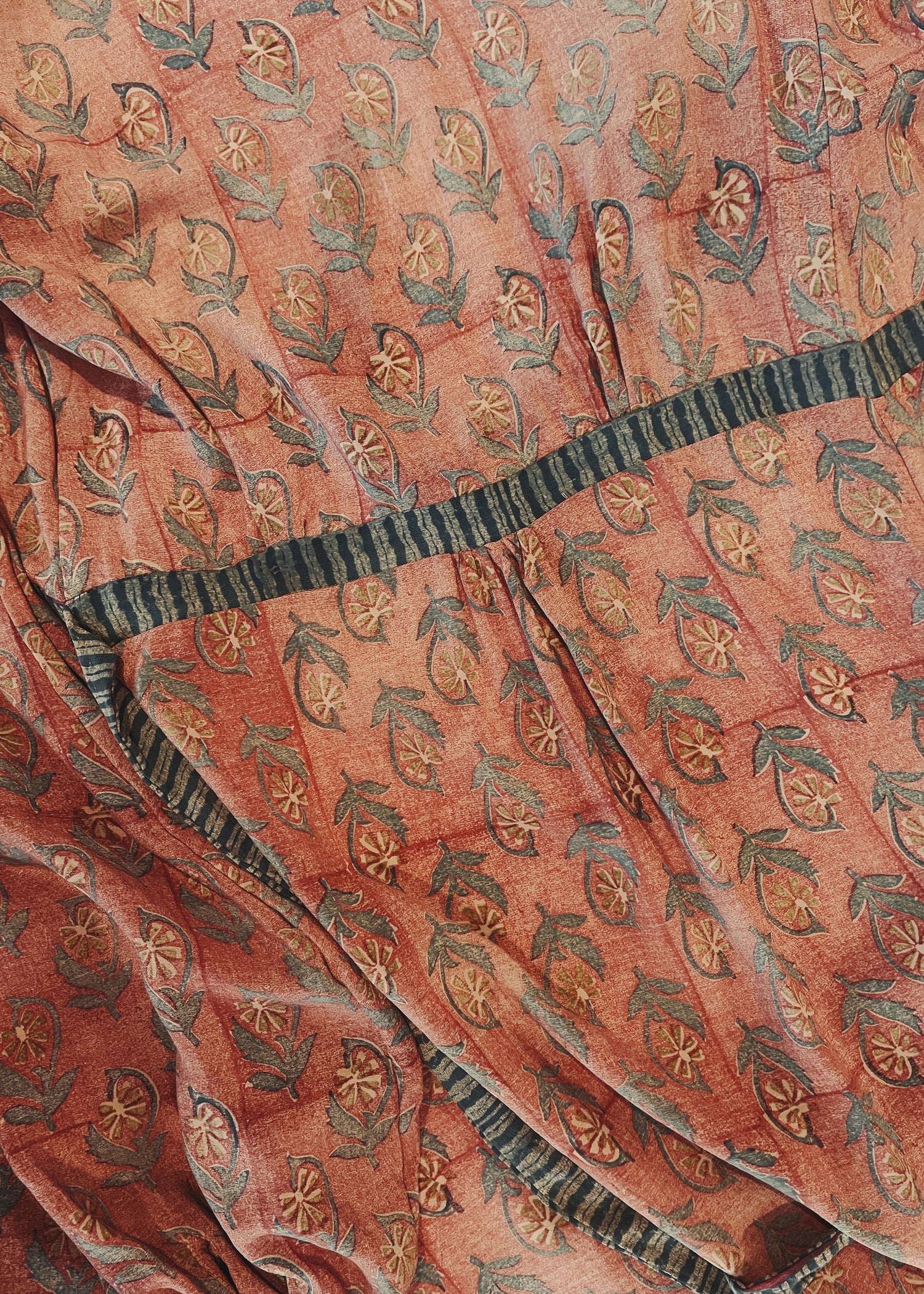 Caladium Silk Wrap Dress ~ Canyon S