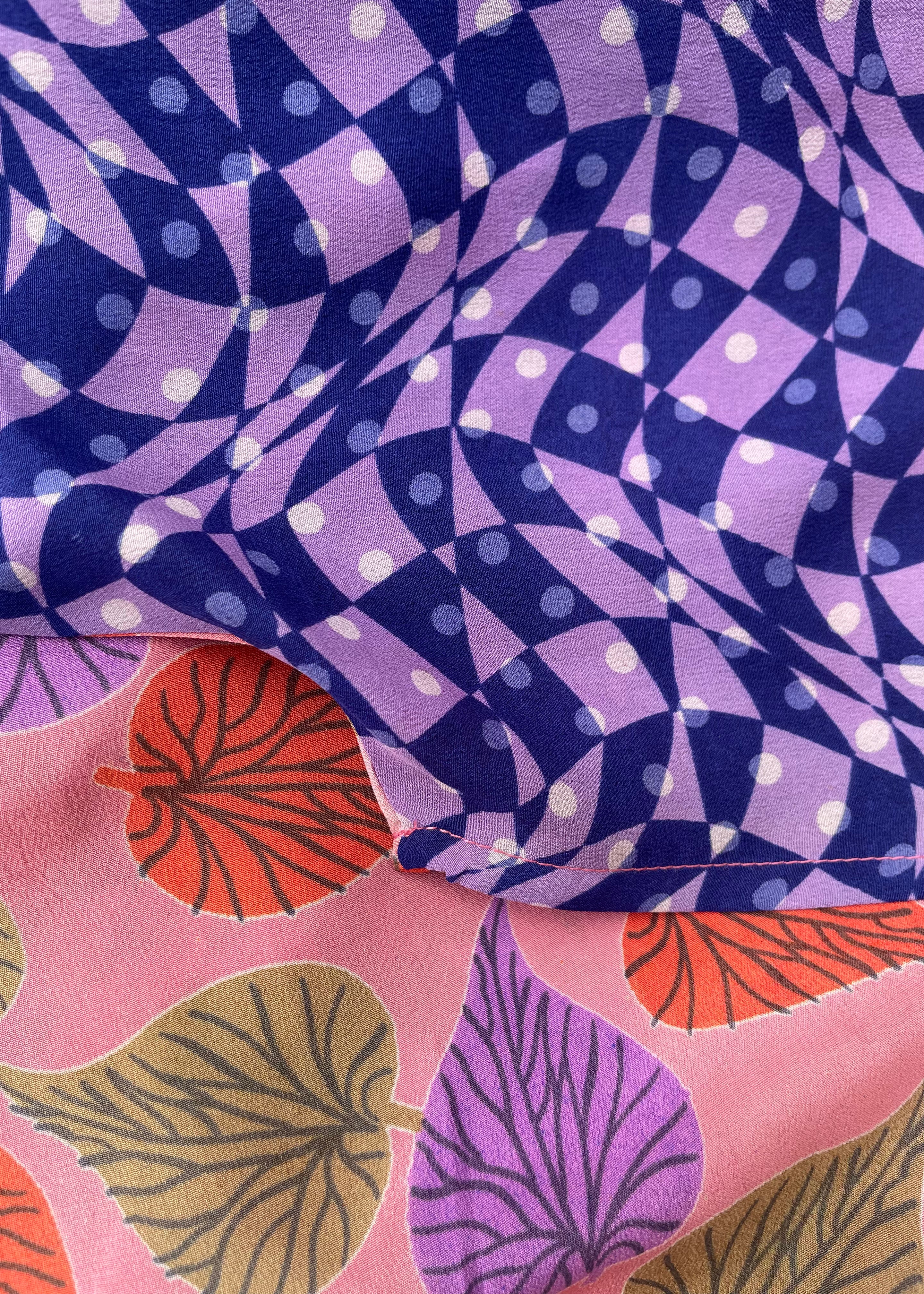 Viola Silk Crepe T-Shirt ~ Chateau S