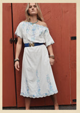 Load image into Gallery viewer, Diascia Cotton Muslin Midi Dress
