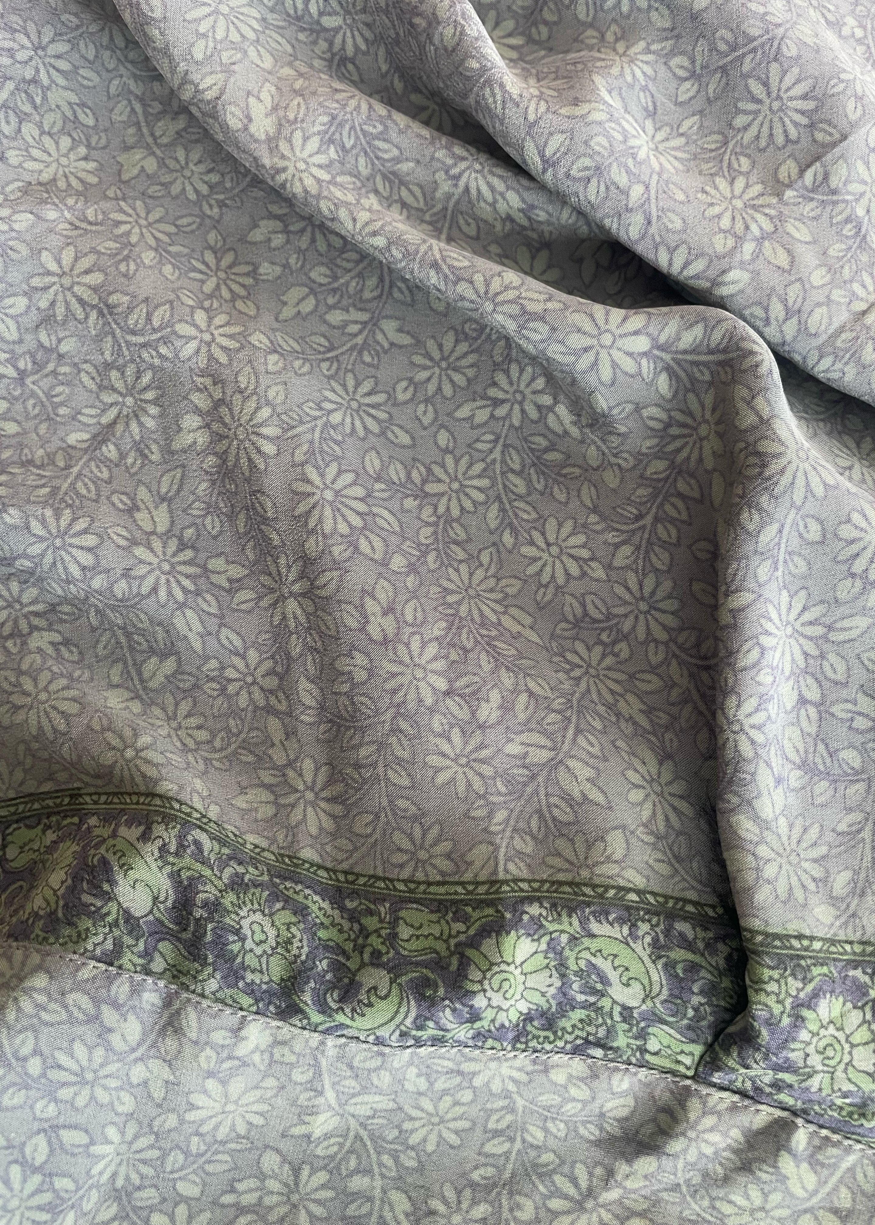 Astralagus Silk Crepe Oversized Shirt ~ Smoulder