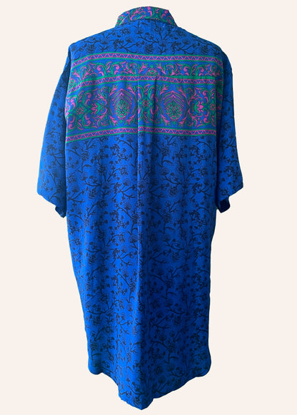 Astralagus Silk Crepe Oversized Shirt ~ Diva