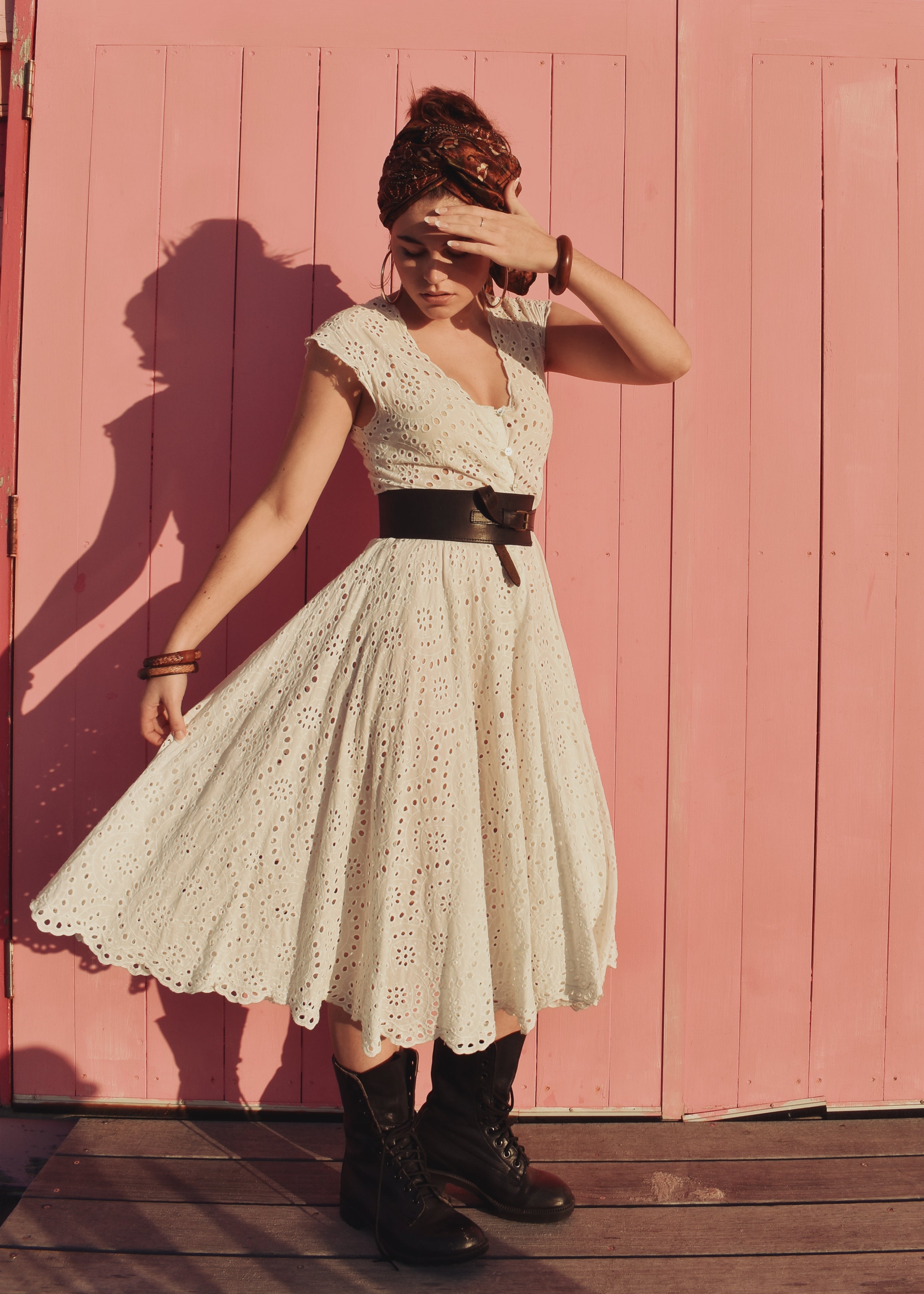 Silene Broderie Dress