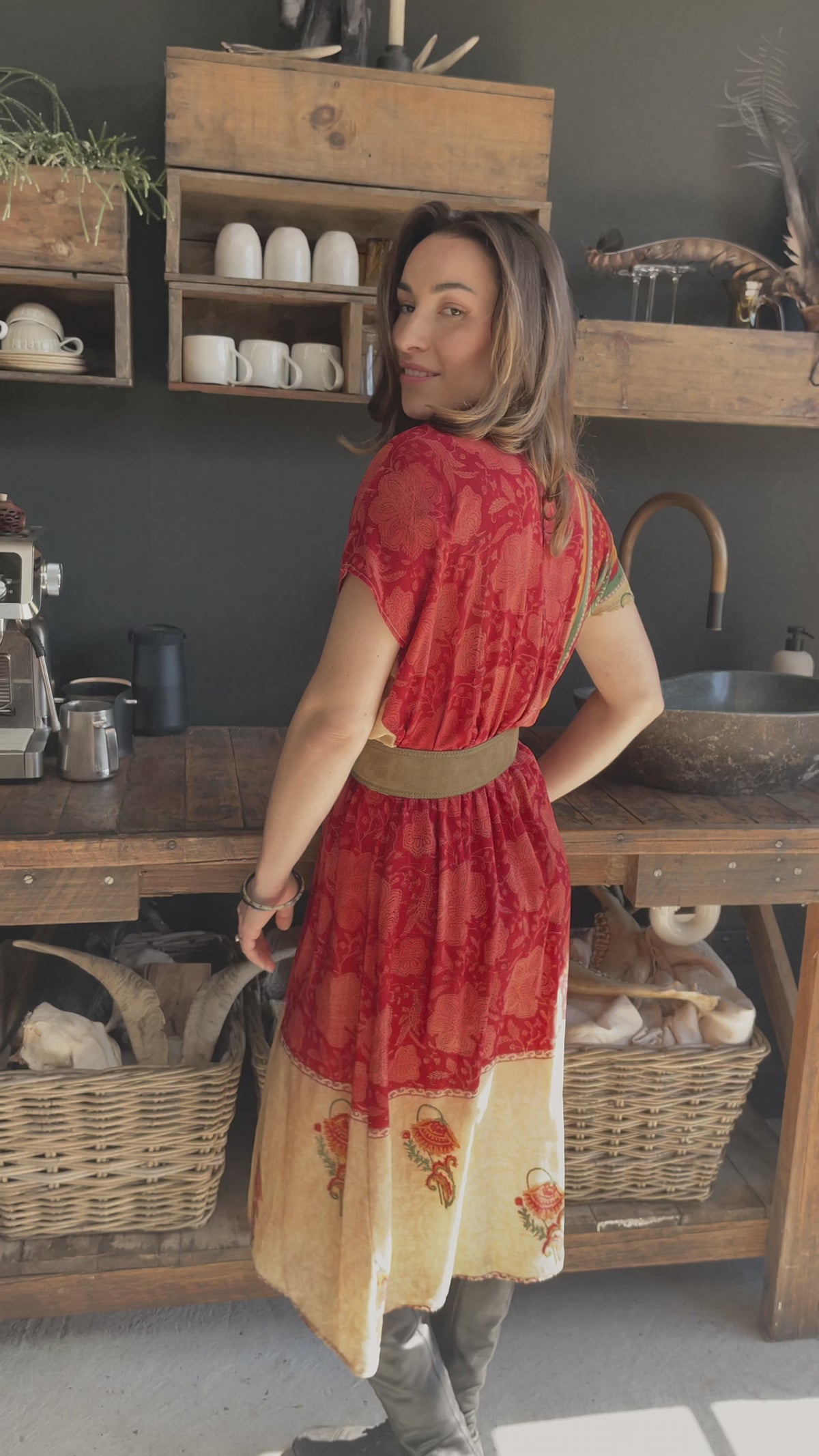 Protea Silk Crepe 1930&
