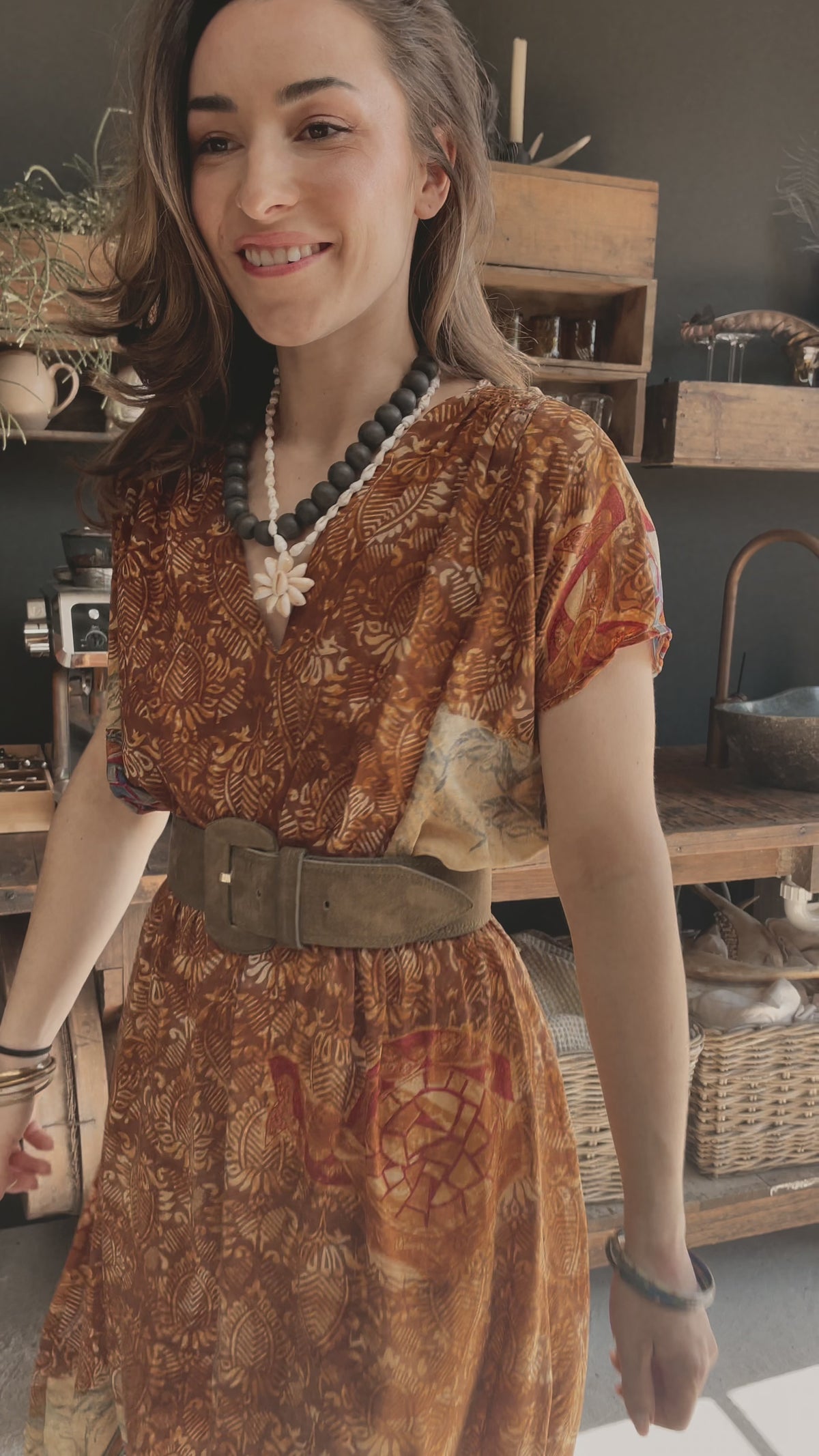 Protea Silk Crepe 1930&