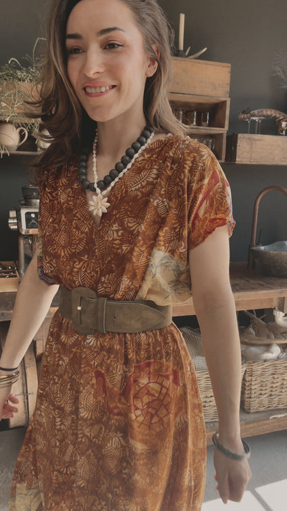 Protea Silk Crepe 1930&